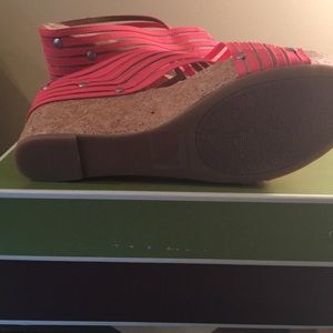 Lucky Brand Shoes - Lucky Brand Pink Wedges sz 9.5 Lucky Brand Shoes - Lucky Brand Pink Wedges sz 9.5